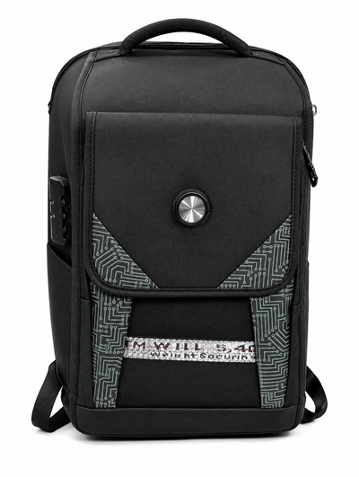 XRRUI Laptop Backpack – Black