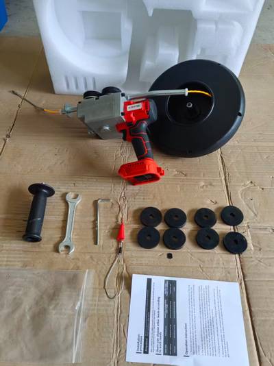 Rechargeable fishing tape machine 50meters