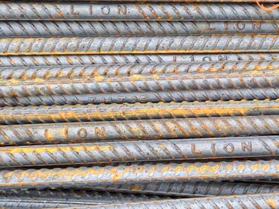 Local steel rods