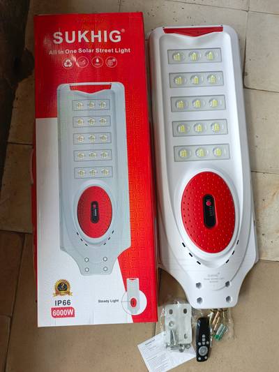 6000w Watts sukhig solar street