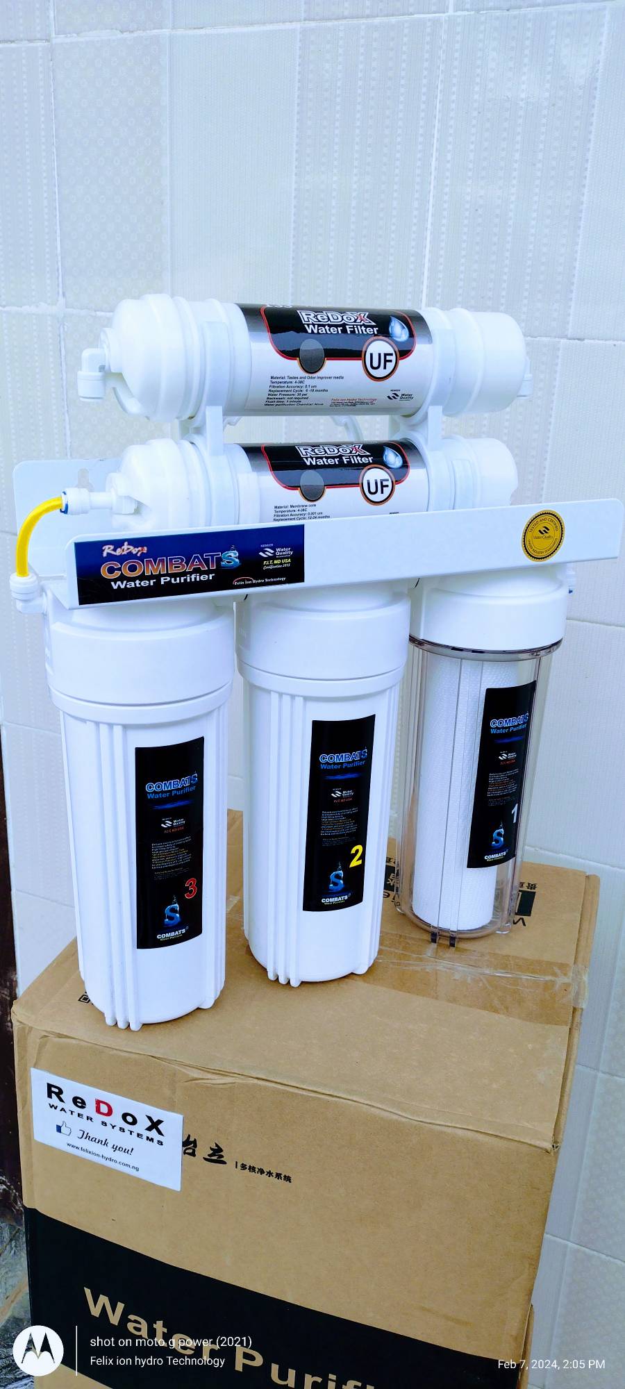 Non-electricity Reverse osmosis water purifier