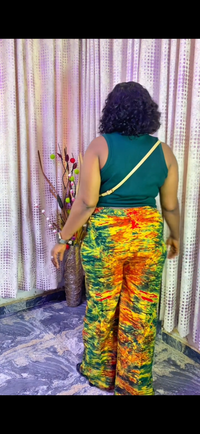 Adire hoodies 2pieces set