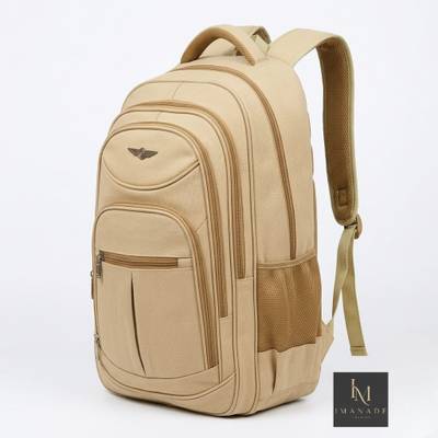 Kilopower Large Canvas Backpack – Khaki