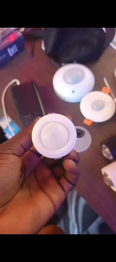 Motion Sensor recess  available in surface and conduct