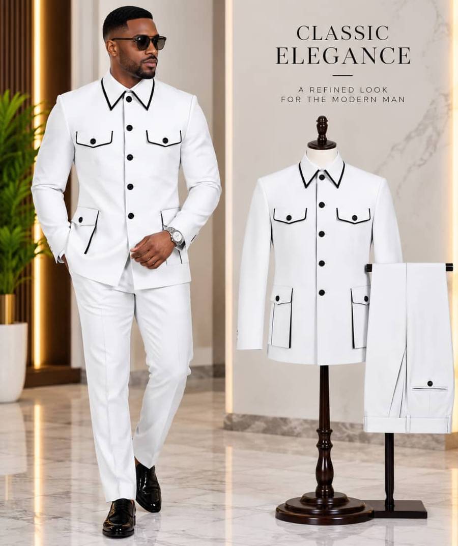 Quality plain and Designer Men suit for Wedding, Pastor student graduation and office suit, all imported and not locally made in Nigeria. Meet the importer today for you wholesale price.