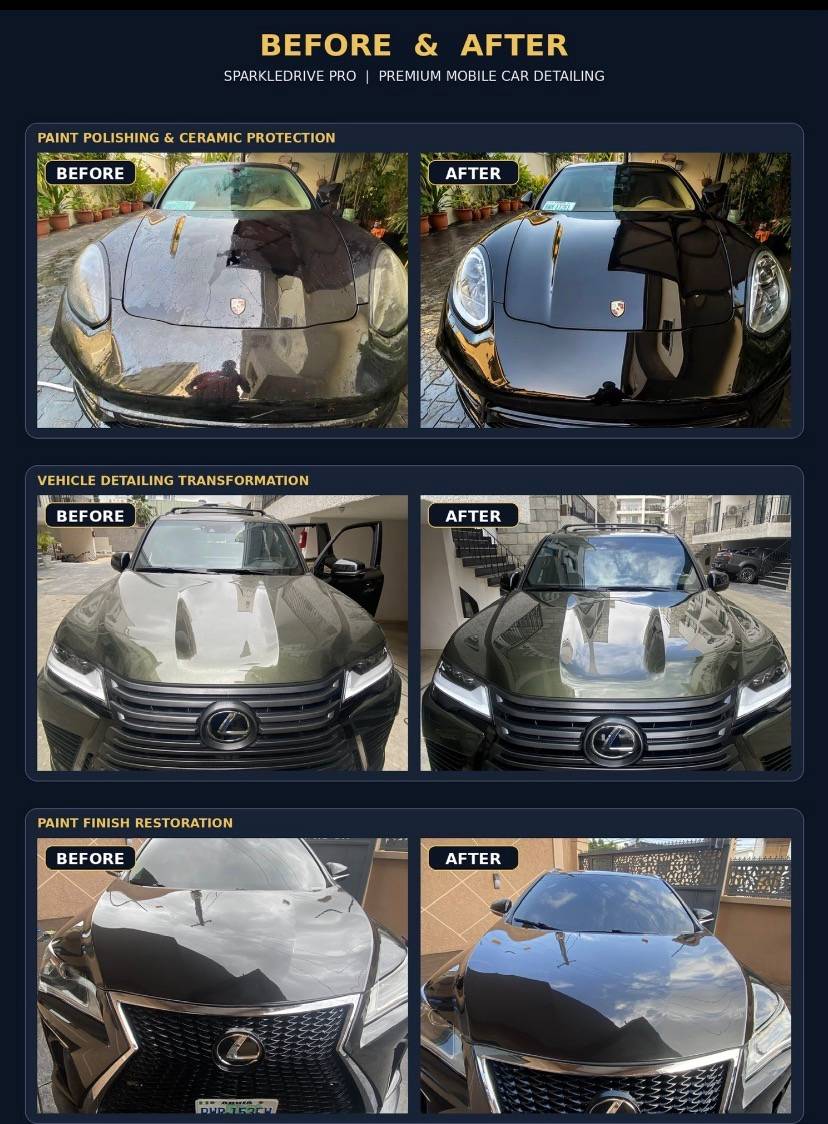 Buffing and ceramic waxing protection