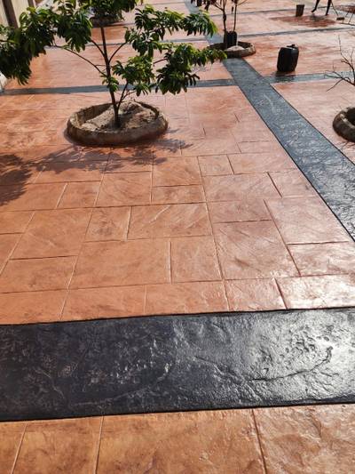 Stamped Concrete Floor