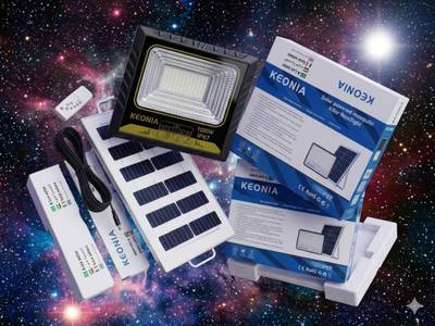 1000 Watts  Solar Powered Floodlight