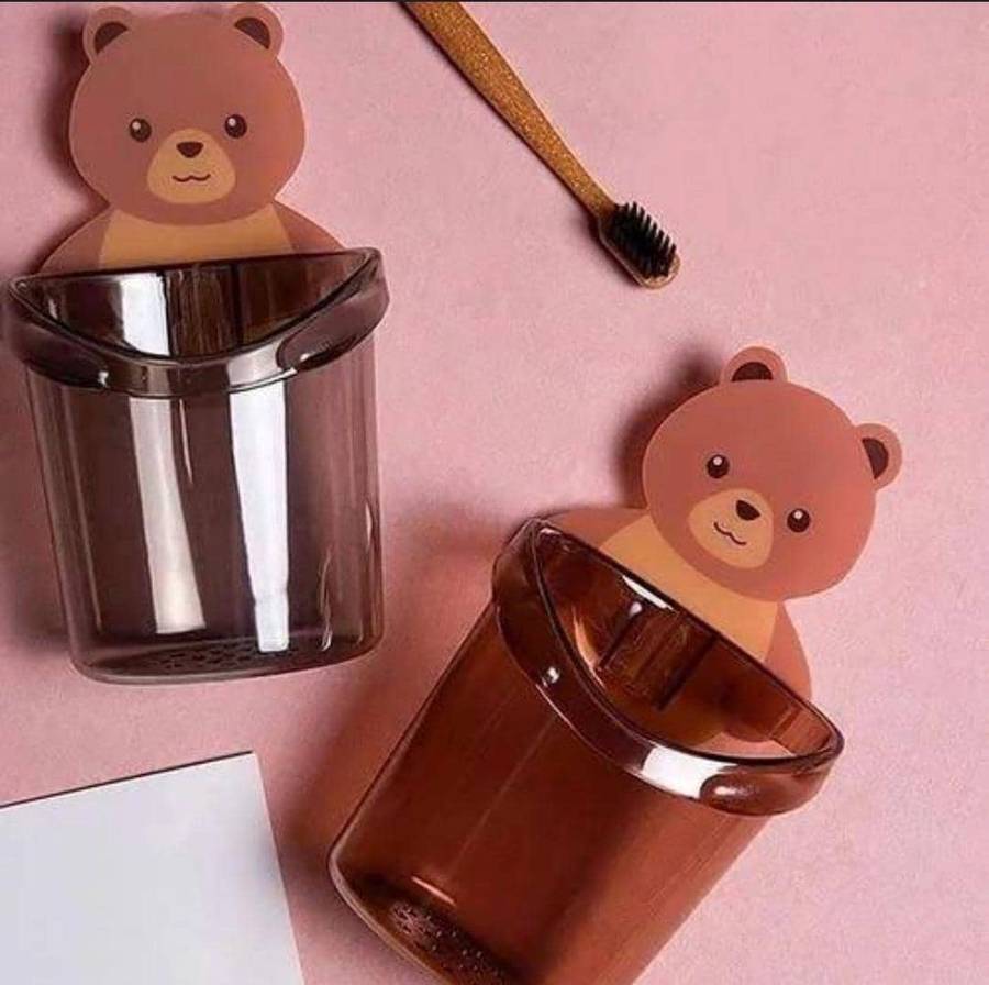 Teddy Bear Toothbrush Holder