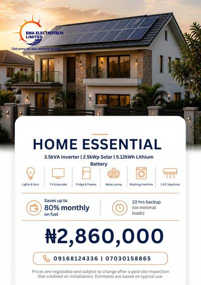 Home Essential Solar Package