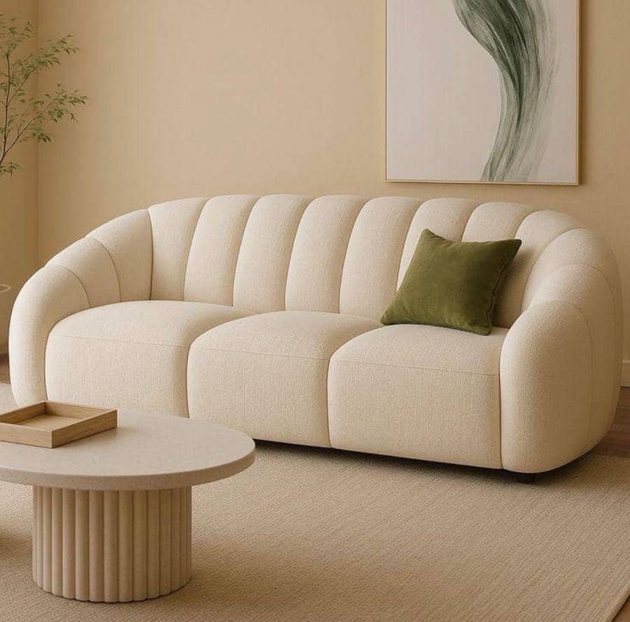 Super soft 3 sitter sofa