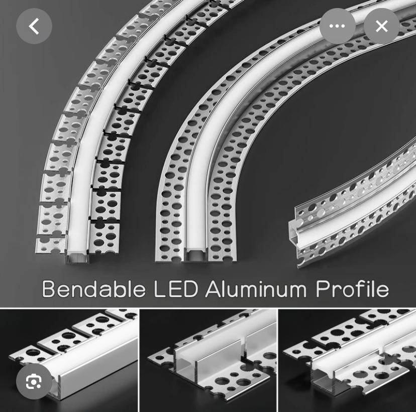 Flexible aluminum profile light 20mm