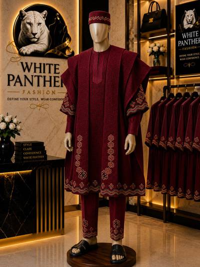 Bespoke Agbada for the Well-Dressed Man