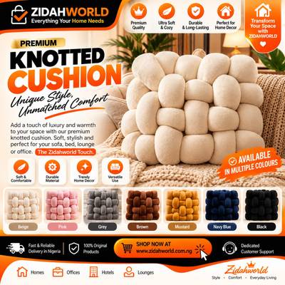 Knotted Throw Pillow