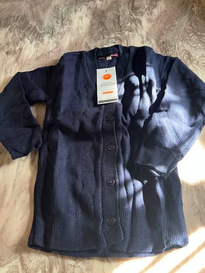 Navy blue School Cardigan