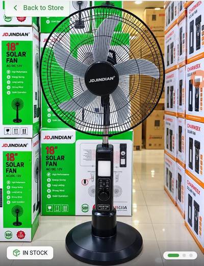 18 inches jD Jindian Solar Fan