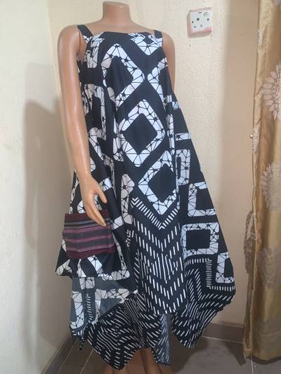 Ankara Handkerchief gown