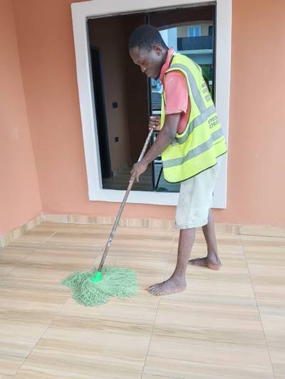 Post construction cleaning