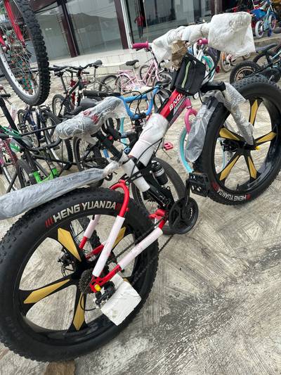 American 🇺🇸 specs brand 🆕 fat tire bike 🚲 alloy wheels 🛞
