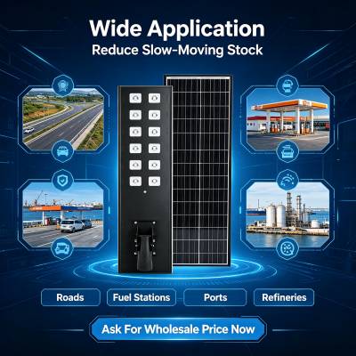 100W 12-EYES INDUSTRIAL ALL-IN-ONE SOLAR STREET LIGHT