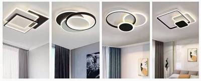 Visitors and room flush chandelier