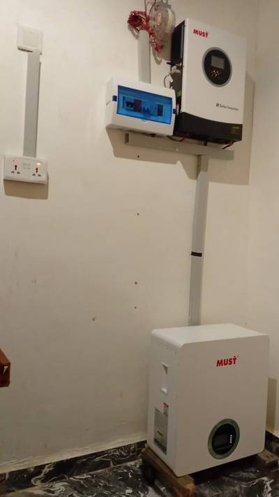 15kwh lithium battery 12kva and 12pics of 650watts.solar panel  and other solar accessories Going for 5 .5million naria only