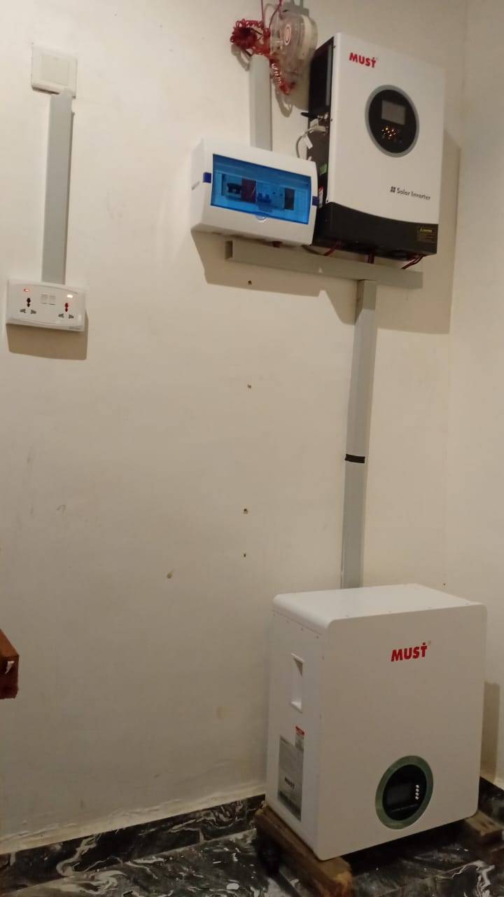 15kwh lithium battery 12kva and 12pics of 650watts.solar panel and other solar accessories Going for 5 .5million naria only