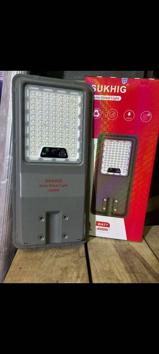 4000w Watts sukhig solar street light