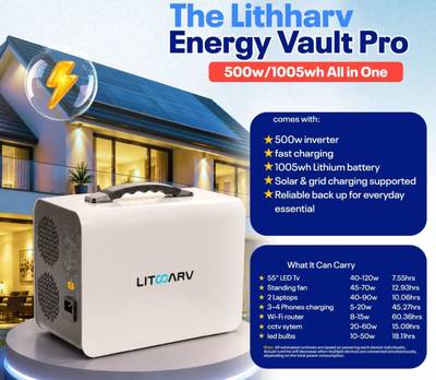 All in one solar inverter generator