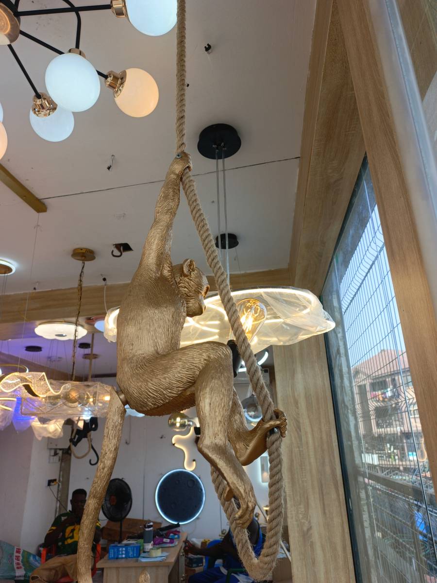 Monkey drop light available