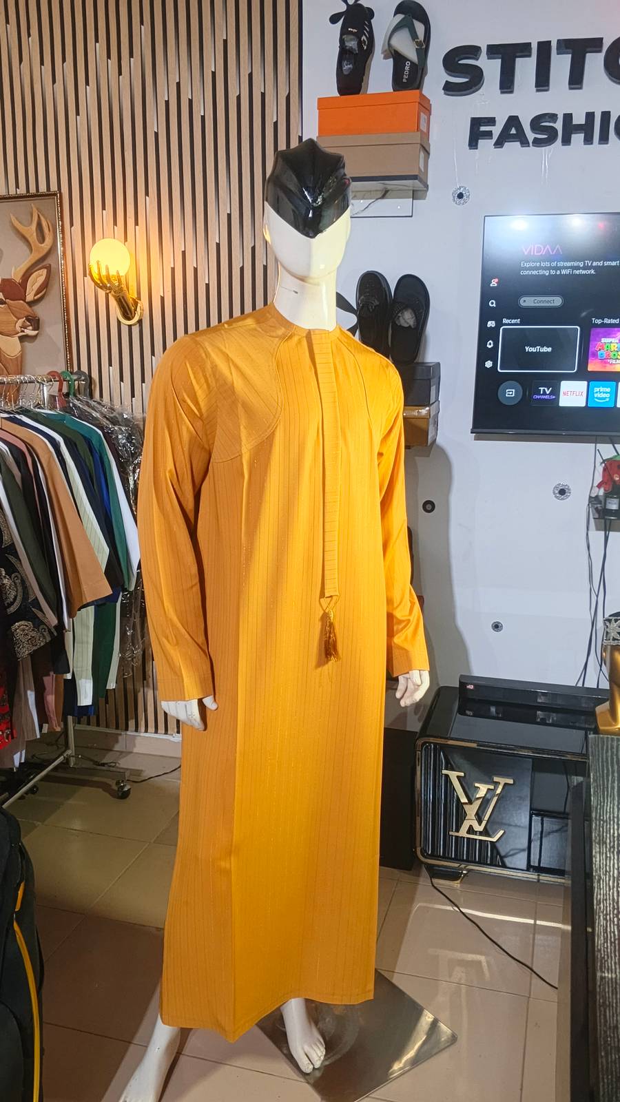 Mustard Royalty jalabia