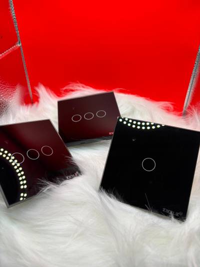 WiFi switch and socket available black and white