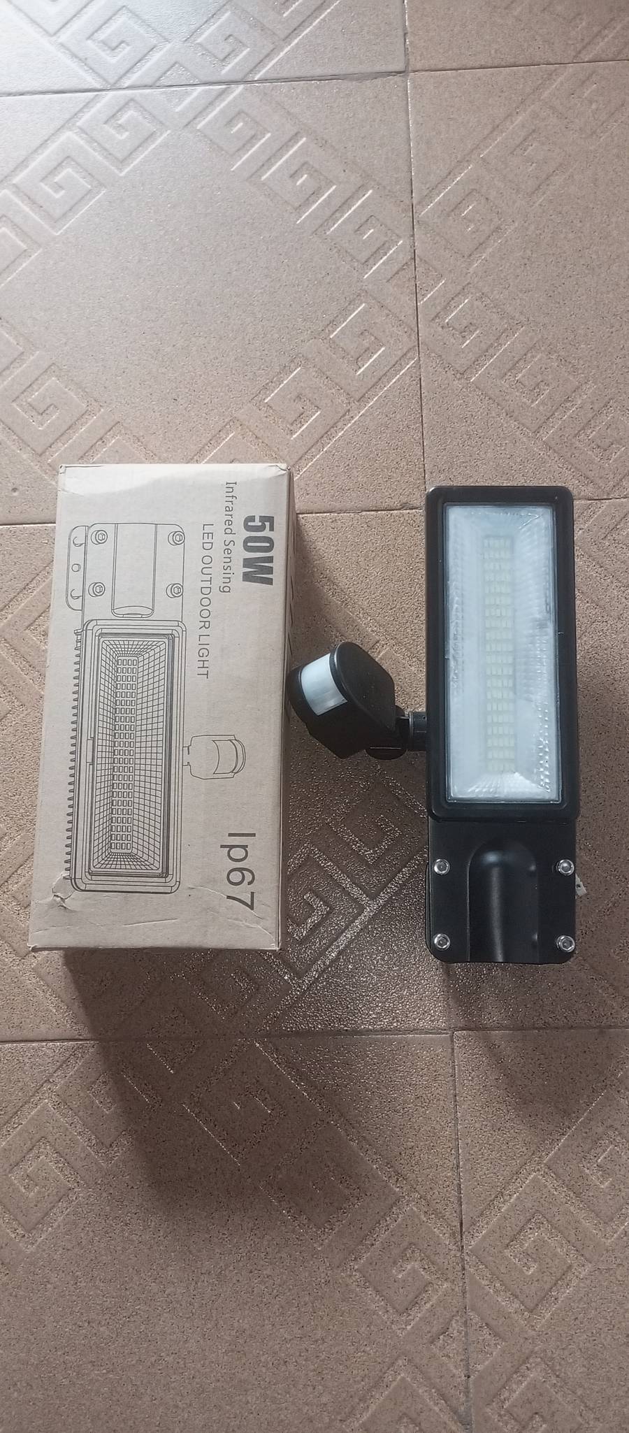 Sensor flood light 50w Watts