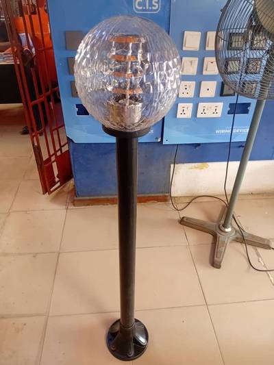 Plastic garden light available