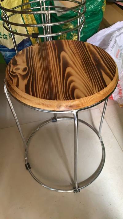 Multipurpose stools wooden top