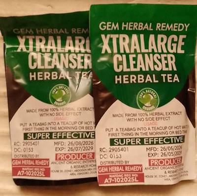 Xtralarge Cleanser Herbal Tea