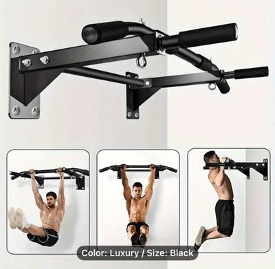 Wall mounted pull up Bar