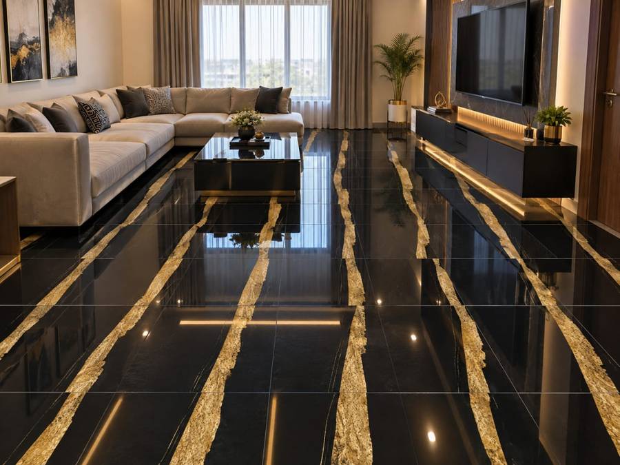 Sitting room tiles