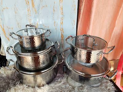 Stainless steel pot