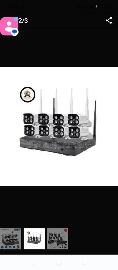 8 channels NVR wireless CCTV SYSTEM