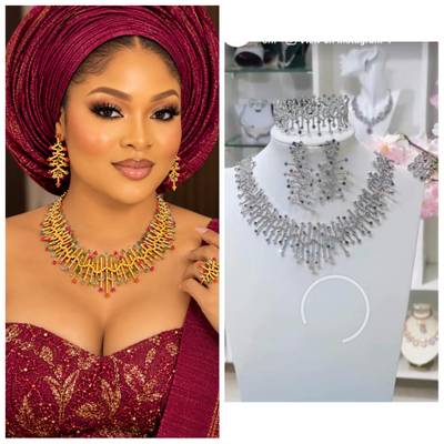 High quality zirconia jewelry set