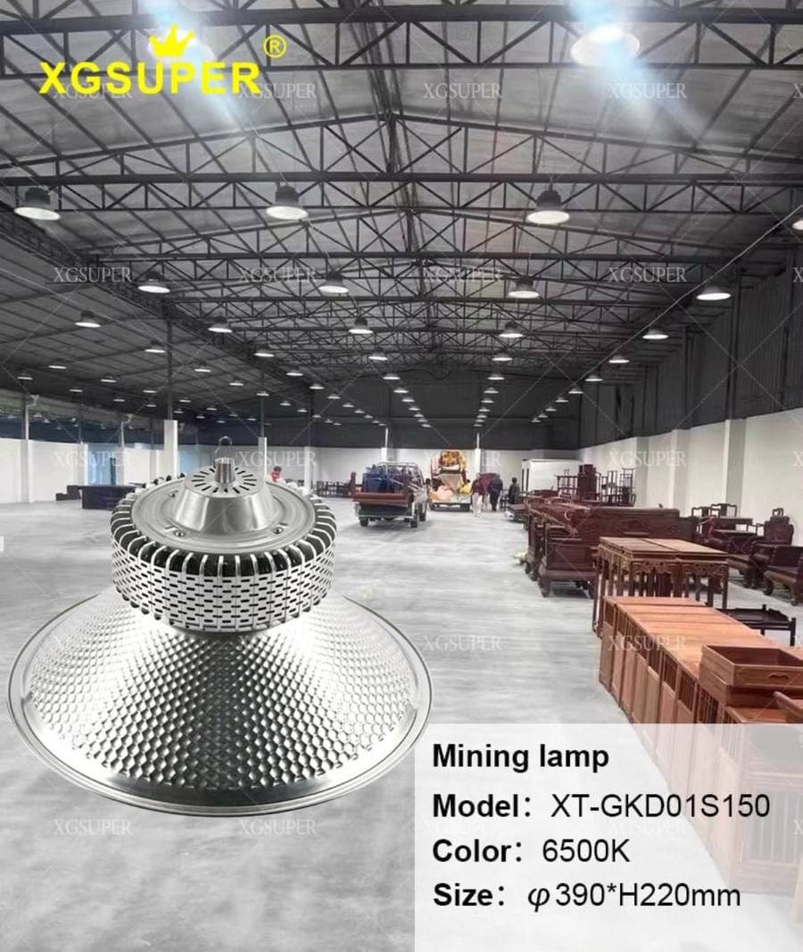 150w Watts aluminum high bay