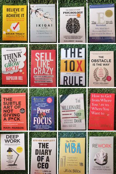 Self help books