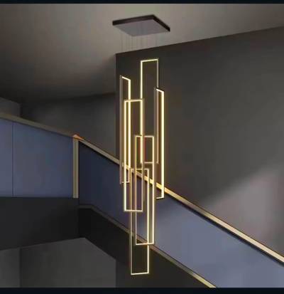 High roof fancy chandelier drop light