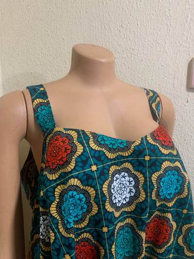 Maxi free Ankara dress
