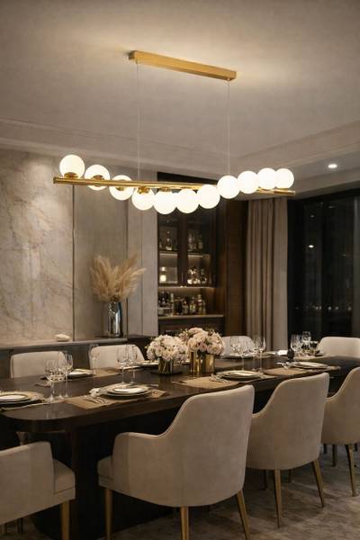 Sitting room for chandelier available