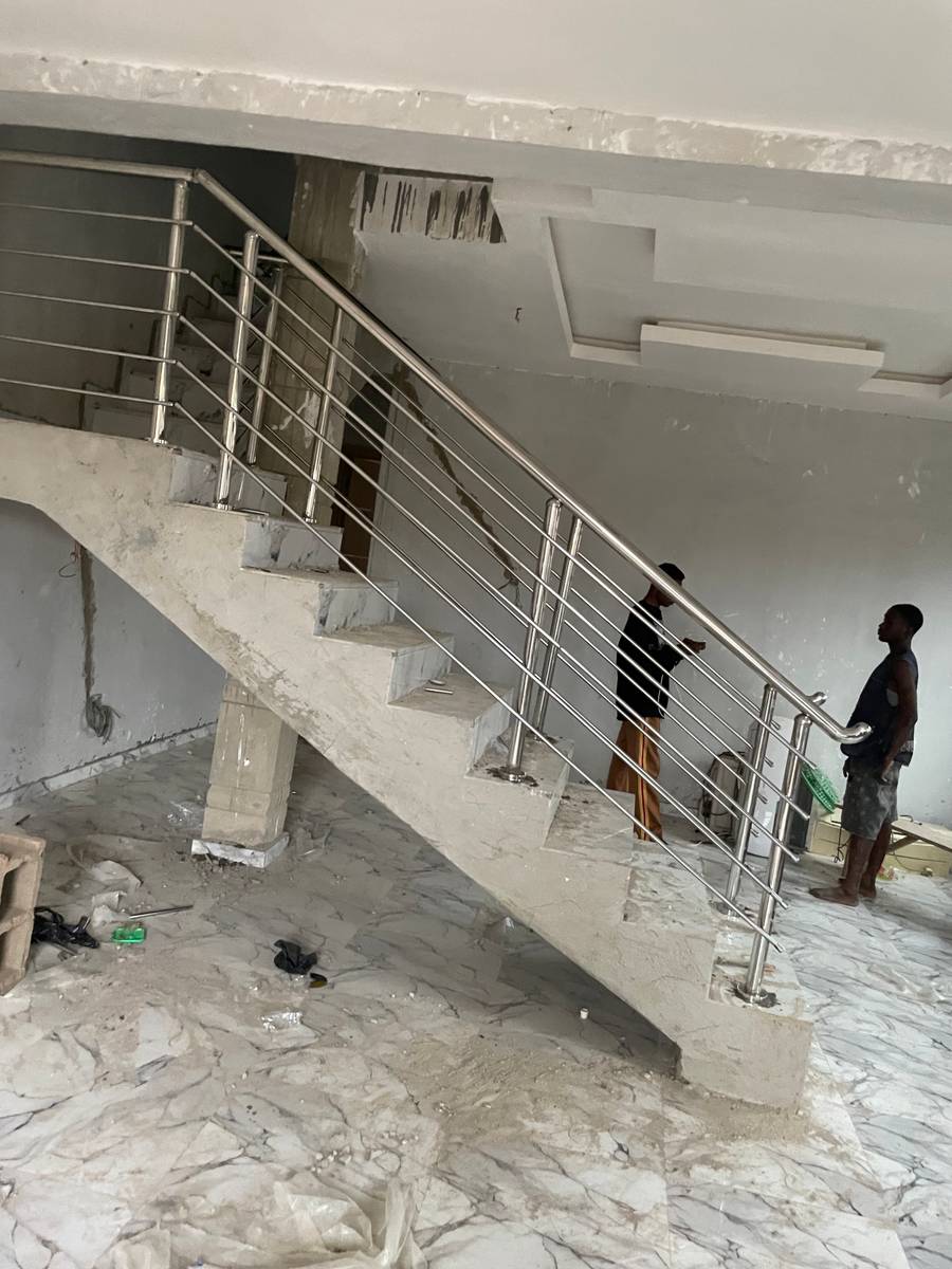Stainless handrails