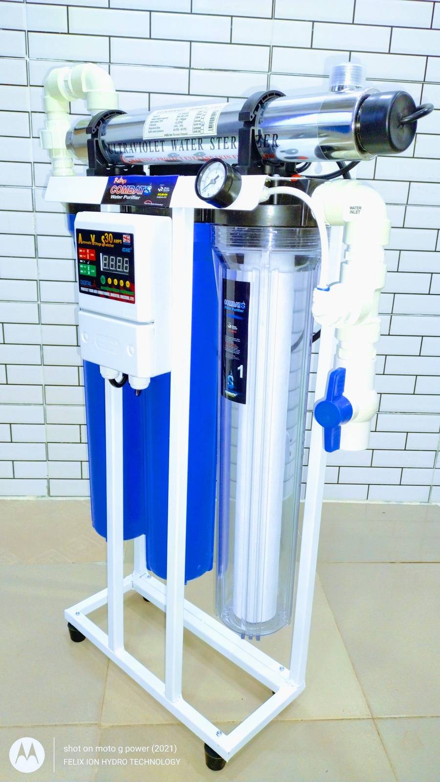 ReDox GVR-1KXX Whole house water purifier