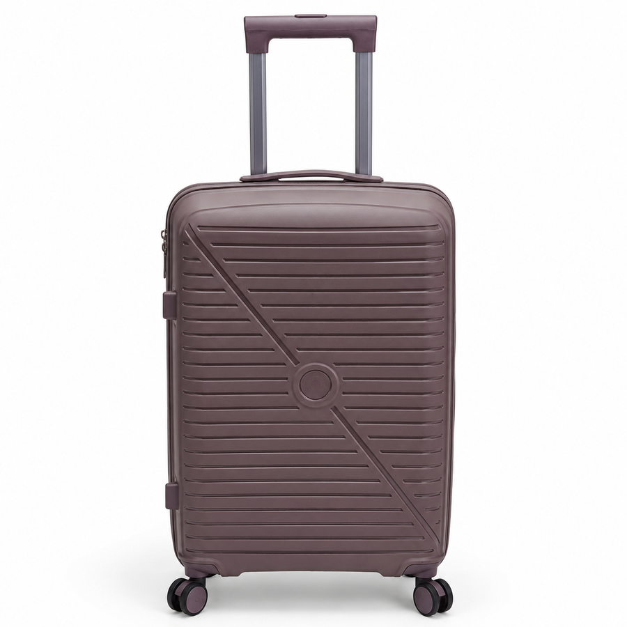 Premium Hard Shell Travel Suitcase – Coffee Brown