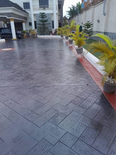 Stamped Concrete flooring